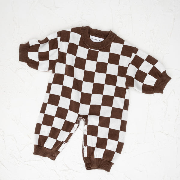 CB Knitted Lounge Suit - Chocolate