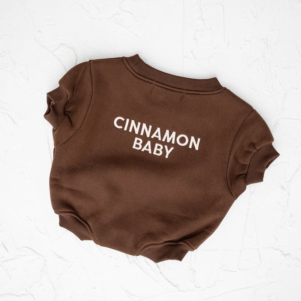CB Logo Romper - Chocolate