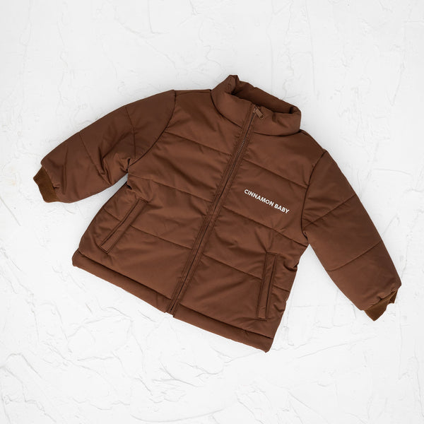 CB Puffer Jacket - Chocolate