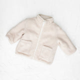 CB Beige Teddy Reversible Jacket