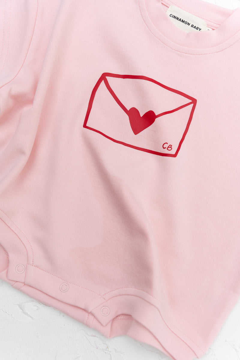 CB Love Letters Tshirt Romper