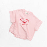 CB Love Letters Tshirt Romper