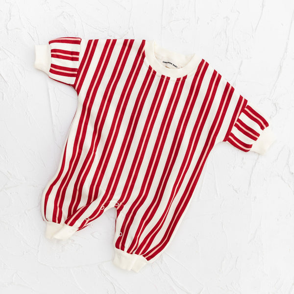 CB Red/Pink Stripe Lounge Suit