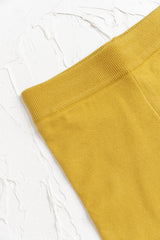 CB Womens Knit Bike Shorts - Mustard