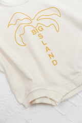 CB Big Island Tshirt Romper - Mustard