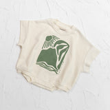 CB Big Island Tshirt Romper - Olive