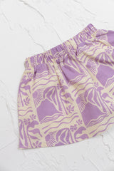 CB Linen Skirt - Lilac