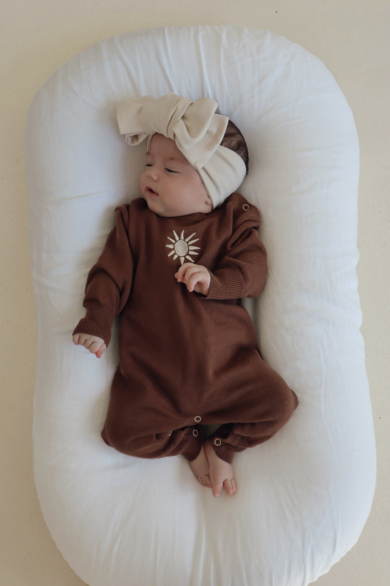 Sun Romper - Carob