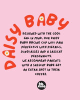 Daisy Baby Babycino Cup - 120ml (Straw Included)