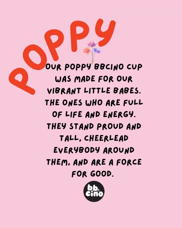 Reusable Cup - Poppy (120ml)