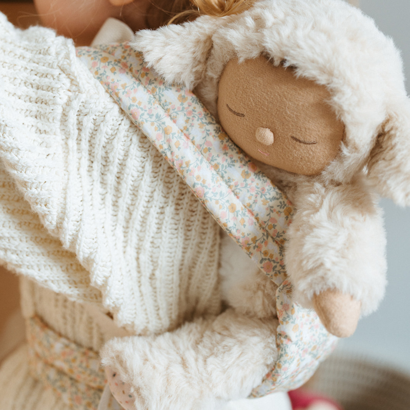 Cozy Dinkums Bunny – Lamby Picket - Cream