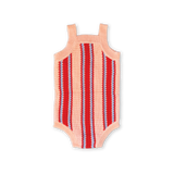 Organic Island Stripe Shell Singletsuit