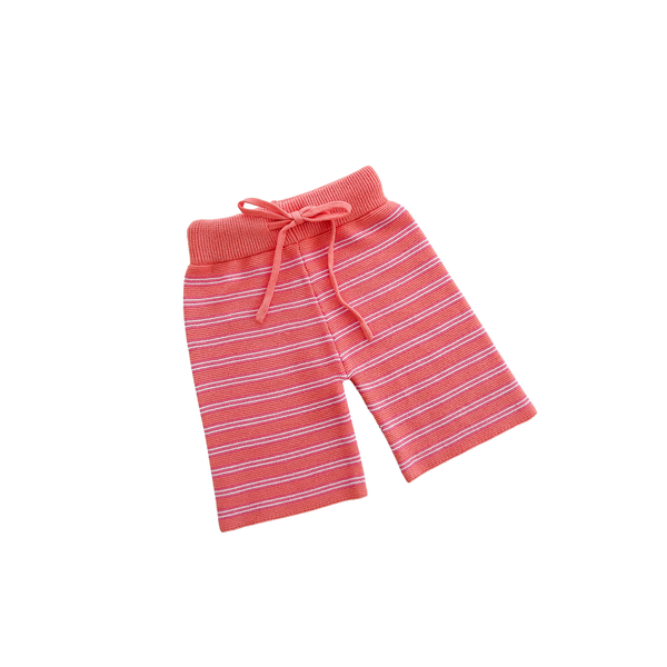 CROPPED PANTS | CORAL