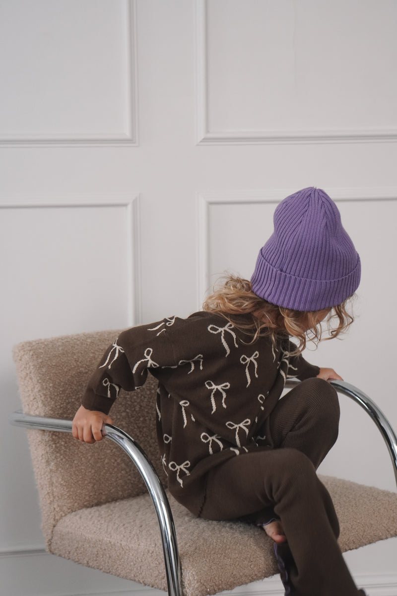 Pixie Beanie - Grape