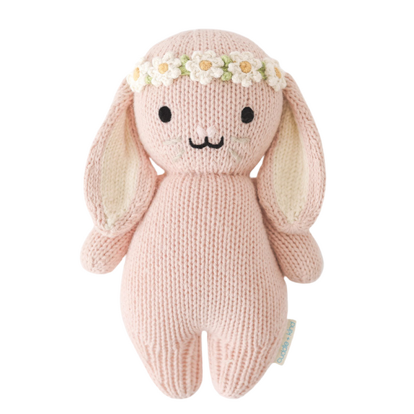 Cuddle + Kind Baby Bunny (rose with ivory floral)