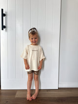 Posy + Pebble Bike Shorts | Pecan + Latte