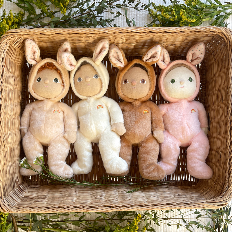 Dinky Dinkum Dolls - Babbit Bunny Pink