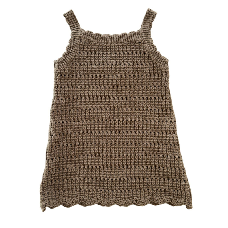 Crochet Beach Dress | Pecan