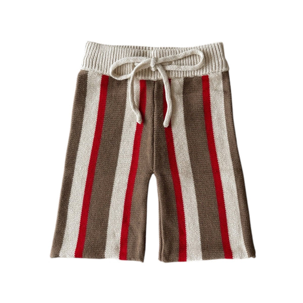 Cropped Pants - Carnival Stripe