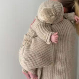 Lupa and Sol Chunky Knit Jumper | Biscuit