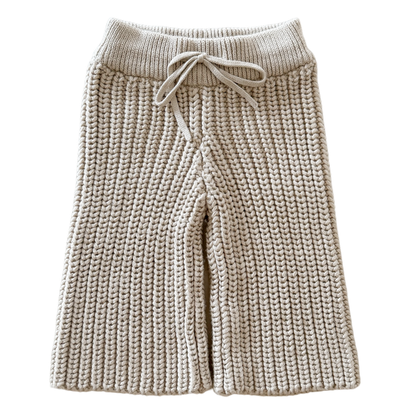 Lupa and Sol Chunky Knit Pants | Biscuit