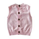 Knitted Flower Vest - Blossom