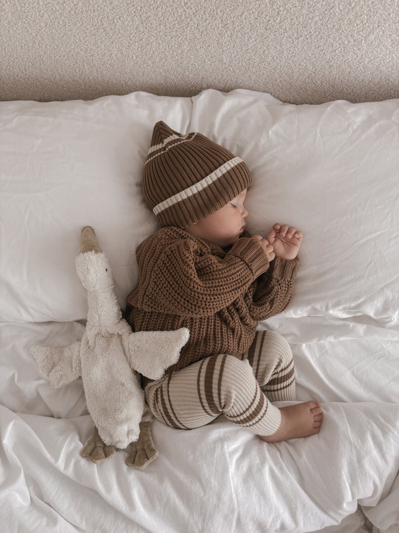 Chunky Knit Pullover - Caramel