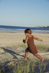 Terry WAVE Skirt- Chocolate