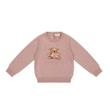 Jamie Kay Audrey Knitted Jumper | Powder Pink Marle