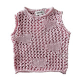 Crochet Love Vest - Blossom