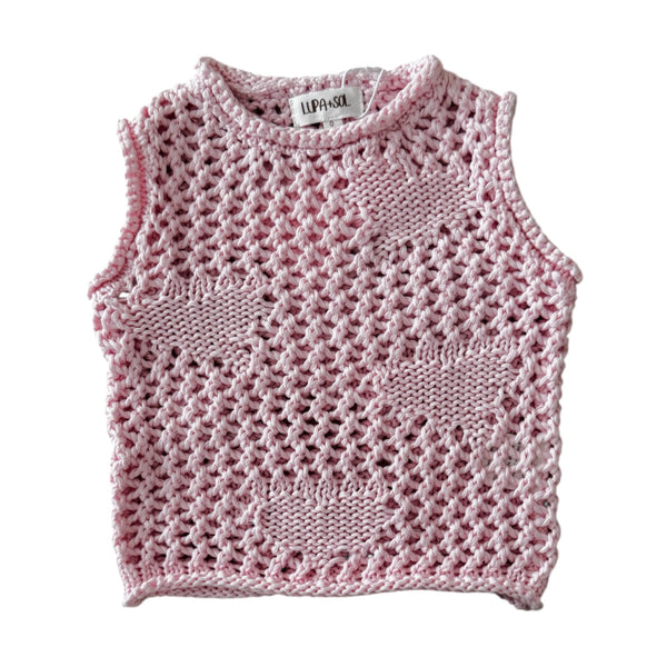 Crochet Love Vest - Blossom