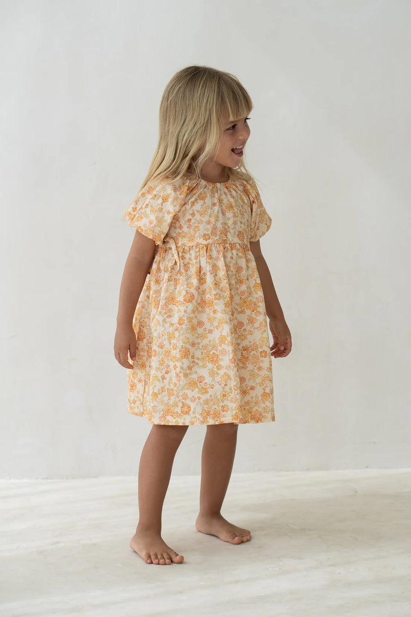 Illoura Florence Dress | Buttercup Print