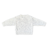 Organic Funfetti Knit Pull Over - Surf