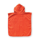 Grown Terry Towelling Poncho - Rosso