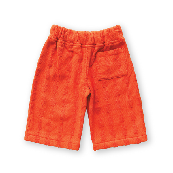 Grown Terry Pant - Blocks Rosso