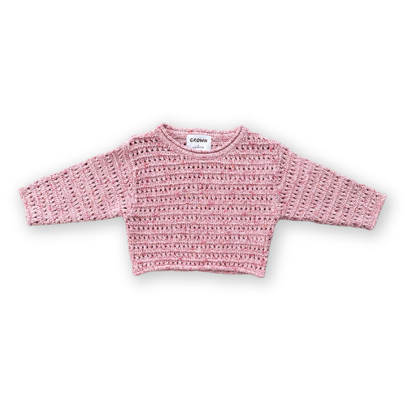 Grown Summer Open-Knit Pull Over