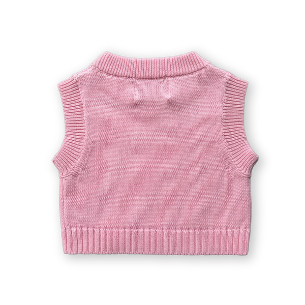 Grown Knitted Vest - Blossom