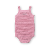 Grown Knitted Organic Singletsuit - Blossom