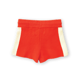 Grown Milano Knitted Shorts - Rosso