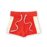 Grown Milano Knitted Shorts - Rosso