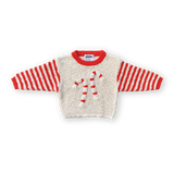 Grown Candy Cane Christmas Jumper