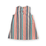 Grown Summer Stripe Shift Cotton Dress