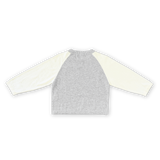 Raglan Long Sleeve Tee - Grey Marle