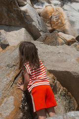 Organic Milano Knit Short - Chilli