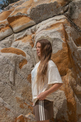 Ladies Organic Milano Knit Short - Mud