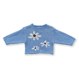 Grown Wild Flower Pull Over - Sky