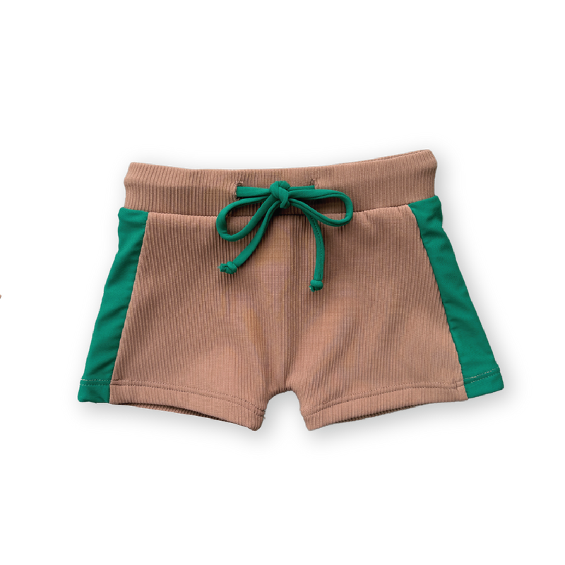 Grown Swim Shorts - Toffee