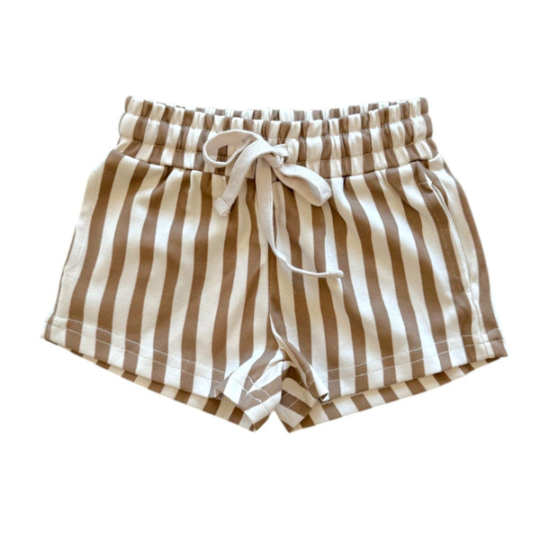 Gingerbread Stripe Shorts