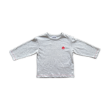 Organic Have A Nice Day LS Tee - Grey Marle