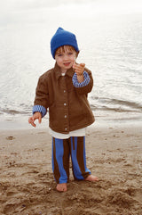 Organic Quilted Denim Jacket